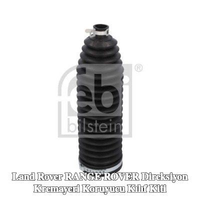 FEBI BILSTEIN Sol ön aks direksiyon kremayeri kılıfı kiti, Ön Aks Sağ, kelepçeli — Land Rover Range Rover