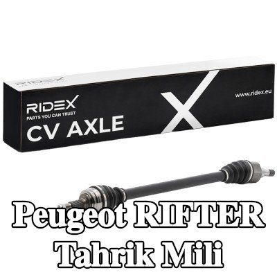 RIDEX Tahrik mili 920mm, rulmanlı (ler) — Peugeot Rifter