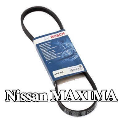 BOSCH حزام سيربنتين 778mm, Number of ribs: 4 — Nissan Maxima
