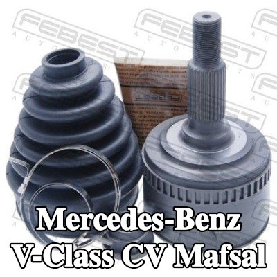 FEBEST CV mafsalı Ön Aks, Tekerlek Tarafı, ABS sensör halkalı — Mercedes-Benz V-Class