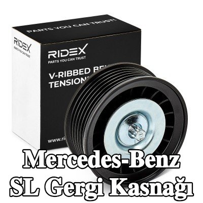 RIDEX Gergi kasnağı Ø: 74, 00mm — Mercedes-Benz Sl