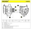 RIDEX Alternatör 100A — Toyota Supra (6)