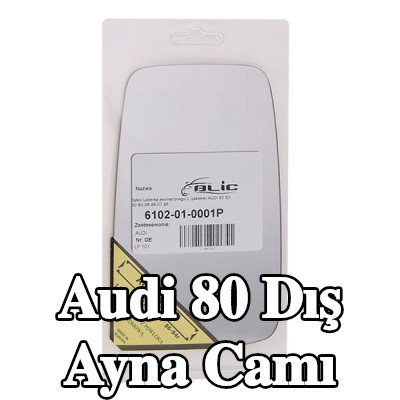 BLIC Sol yan ayna camı — Audi 80