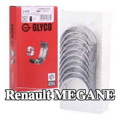 GLYCO محمل العمود المرفقي من سبائك الألومنيوم على قاعدة فولاذية — 1995 Renault Megane