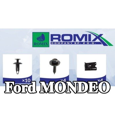 ROMIX بطانة قوس العجلة الجناح, داخلي — 2000 Ford Mondeo