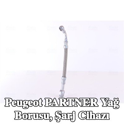 NISSENS Yağ Borusu, şarj cihazı — 2000 Peugeot Partner