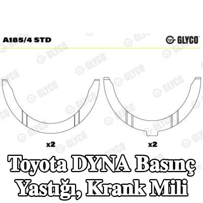GLYCO Basınç Yastığı, krank mili — 2000 Toyota Dyna