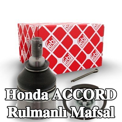 FEBI BILSTEIN OE Turbo Yeni rotil, Sol Ön Aks, Ön Aks Sağ, Alt, taç somun ve çatal pimli, tutma halkası — 1997 Honda Accord