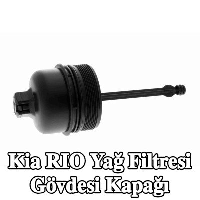 ACKOJA Contalı/sızdırmazlıklı yağ filtresi muhafazası kapağı, yağ filtresi olmadan — 2011 Kia Rio