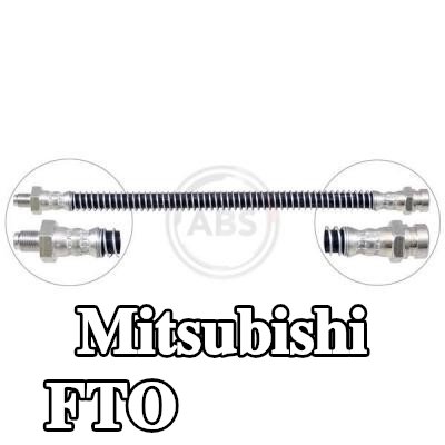 A.B.S. خرطوم الفرامل 267mm — Mitsubishi Fto