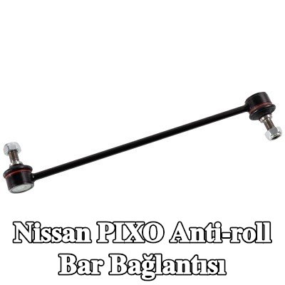 FEBI BILSTEIN Stabilizatör kolu OE Turbo YENİ, 282mm, Çelik, somunlu — Nissan Pixo