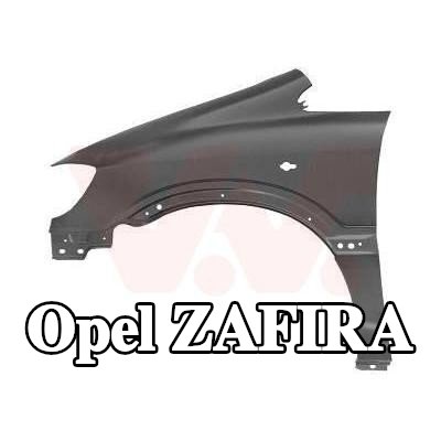 VAN WEZEL جناح المصد الأمامي الأيسر — 2000 Opel Zafira