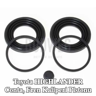 BUDWEG CALIPER Conta, fren kaliperi pistonu — Toyota Highlander