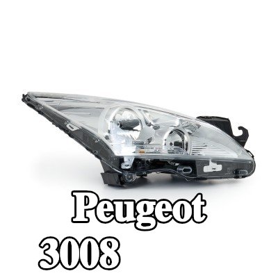 VALEO المصباح الأمامي ORIGINAL PART, يمين, H7, مع محرك لتسوية المصابيح الأمامية, لون المؤشر: شفاف — 2012 Peugeot 3008