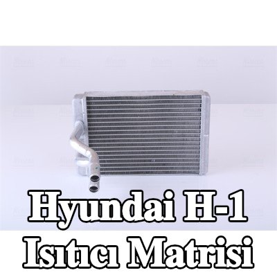 NISSENS Borulu ısıtıcı matrisi — Hyundai H-1