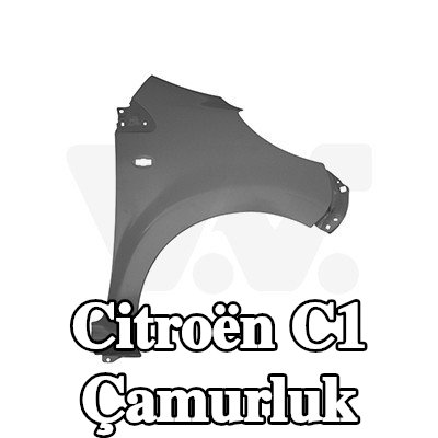 VAN WEZEL Çamurluk Sağ Ön — 2012 Citroën C1