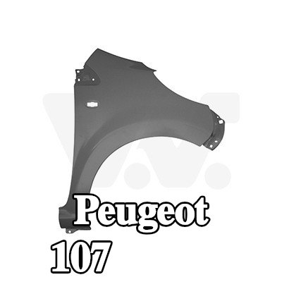 VAN WEZEL رفرف الجناح الأمامي الأيمن — Peugeot 107