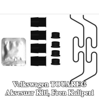 TEXTAR Aksesuar Kiti, fren kaliperi — Volkswagen Touareg