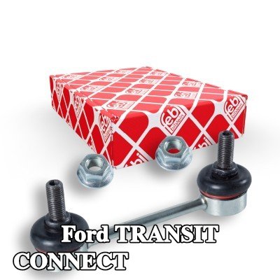 FEBI BILSTEIN وصلة قضيب مانع الانقلاب OE Turbo NEW, المحور الخلفي الأيسر, المحور الخلفي الأيمن, 133mm — 2012 Ford Transit Connect