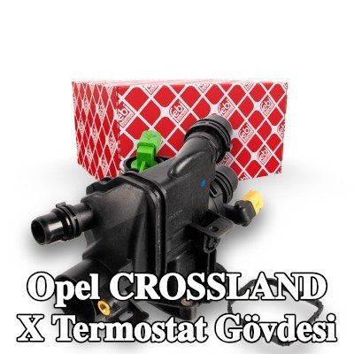 FEBI BILSTEIN Conta/sızdırmazlık elemanı ile termostat muhafazası — Opel Crossland X