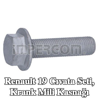 ORIGINAL IMPERIUM Cıvata seti, krank mili kasnağı — 1990 Renault 19