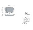 BOSCH Fren balatası seti 16mm, gıcırtı önleyici plaka ile, cıvata/vida ile, montaj kılavuzu ile — SEAT Exeo (10)
