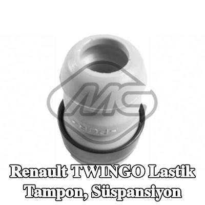 Metalcaucho Lastik tampon, ön aks süspansiyonu her iki taraf — Renault Twingo