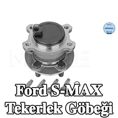 MEYLE ORİJİNAL Kalite Tekerlek Göbeği, Arka Aks, entegre manyetik sensör halkalı, entegre tekerlek yatağı ile, sabitleme/montaj malzemesi ile — 2012 Ford S-max