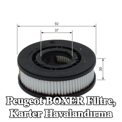 BOSCH Filtre, karter havalandırma — Peugeot Boxer