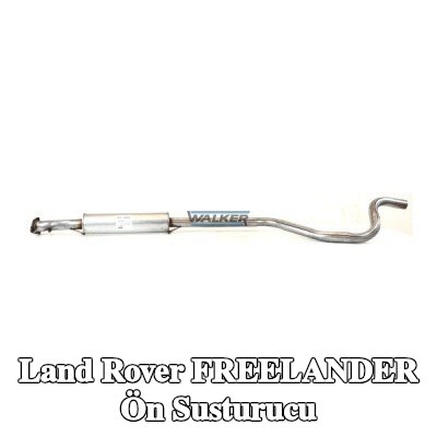 WALKER Montaj parçaları olmayan ön susturucu — Land Rover Freelander