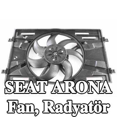 VEMO Fan, radyatör Orijinal VEMO Kalitesi, 395mm, radyatör fan kapağı — SEAT Arona