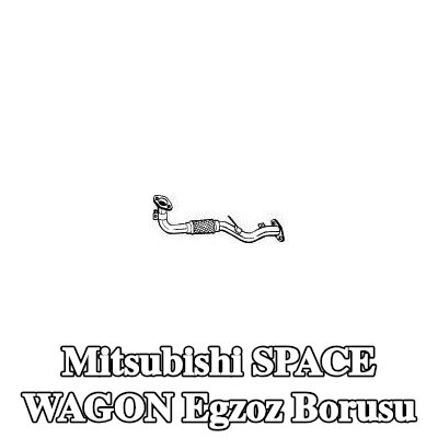 VEGAZ Egzoz Borusu — Mitsubishi Space Wagon
