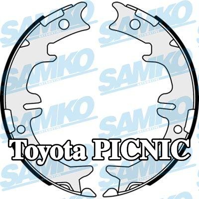SAMKO أحذية فرامل اليد — Toyota Picnic