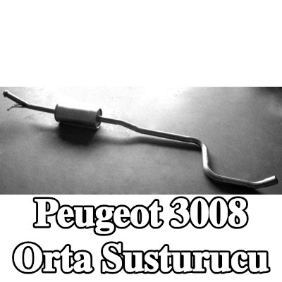 VEGAZ Orta susturucu — Peugeot 3008