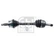 FEBI BILSTEIN Somunlu tahrik mili, Çatlak Pim ile — 2016 Opel Zafira (4)