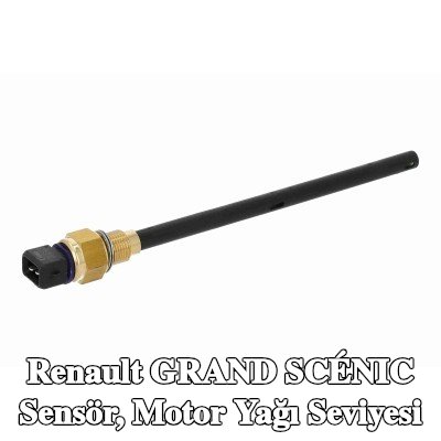 VEMO Sensör, conta/sızdırmazlık elemanlı motor yağ seviyesi — Renault Grand Scénic