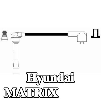 NGK سلك الإشعال 40cm — Hyundai Matrix