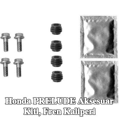 HELLA Aksesuar Kiti, fren kaliperi — Honda Prelude