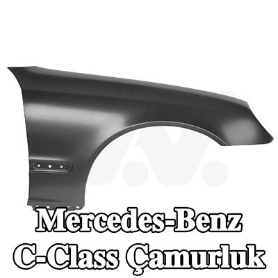 VAN WEZEL Çamurluk Sağ Ön — 2007 Mercedes-Benz C-Class