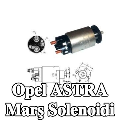 ERA Marş solenoidi — 2012 Opel Astra