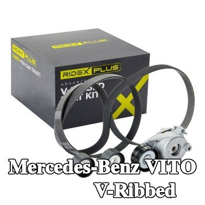 RIDEX PLUS مجموعة أحزمة V-Ribbed — Mercedes-Benz Vito
