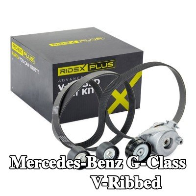 RIDEX PLUS مجموعة أحزمة V-Ribbed — 2012 Mercedes-Benz G-Class