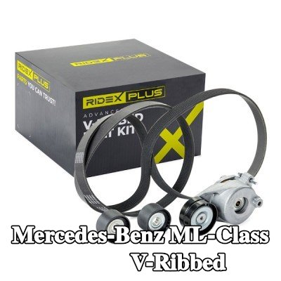 RIDEX PLUS مجموعة أحزمة V-Ribbed — 2011 Mercedes-Benz ML-Class