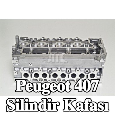 AMC Valf kılavuzları ile silindir kafası, valf yuvaları ile, eksantrik mili (ler), valf yayları olmadan, valfsız — Peugeot 407