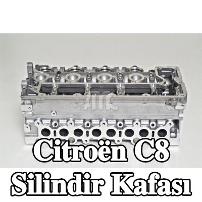 AMC Valf kılavuzları ile silindir kafası, valf yuvaları ile, eksantrik mili (ler), valf yayları olmadan, valfsız — Citroën C8