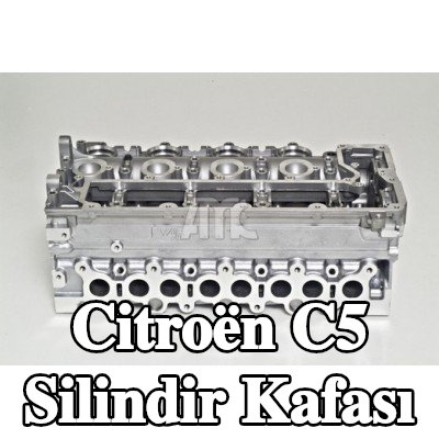 AMC Valf kılavuzları ile silindir kafası, valf yuvaları ile, eksantrik mili (ler), valf yayları olmadan, valfsız — Citroën C5