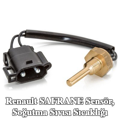 HELLA Sensör, soğutma suyu sıcaklığı M10x1, kablo ile, contalı/sızdırmaz — Renault Safrane