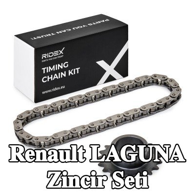 RIDEX Dişli ile zamanlama zinciri kiti — 2002 Renault Laguna