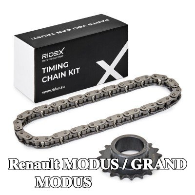 RIDEX طقم سلسلة التوقيت مع الترس — Renault Modus / Grand Modus