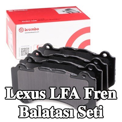 BREMBO Prime fren balatası seti, 15mm, gıcırtı önleyici plaka ile, aksesuarsız, karbon-seramik fren diskleri için uygun değildir — Lexus Lfa